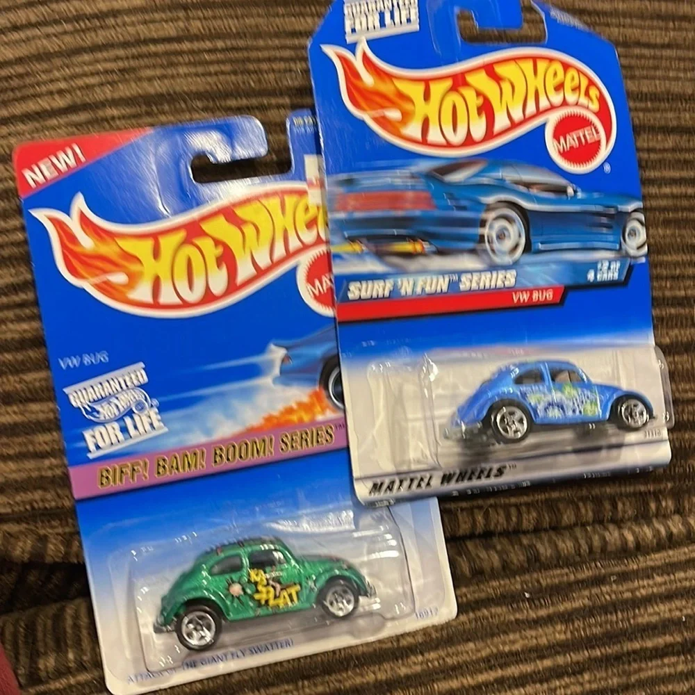Mattel vintage hot wheel two Volkswagen collectible in original packaging